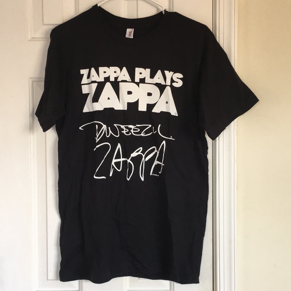 ZAPPA PLAYS ZAPPA Dweezil Zappa 2009 Tour TSHIRT M